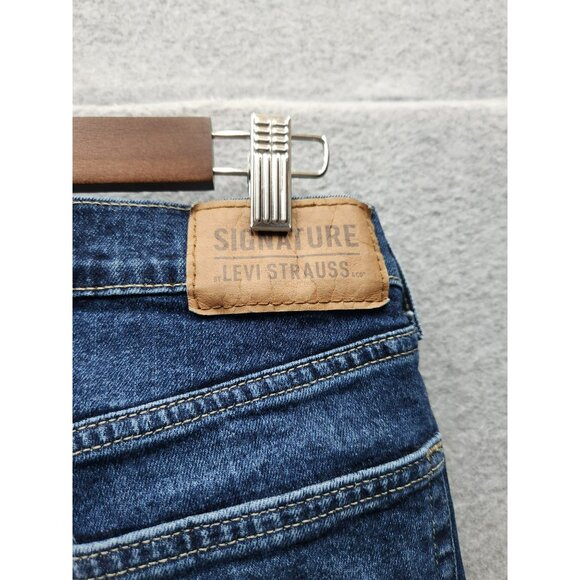 Signature By Levi Strauss & Co. Mens Relaxed Fit Jeans Blue Denim - Picture 3 of 5